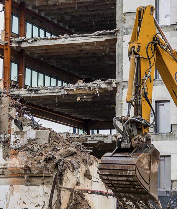 Commercial demolition Windsor, Ontario