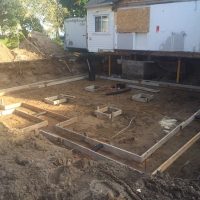 Concrete Foundation Construction, Windsor