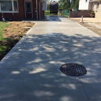 Concrete Driveway Construction, Tecumseh