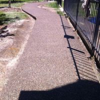 Exposed Concrete Walkway Construction, Windsor