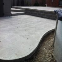 Concrete Patio Construction, Windsor
