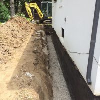 Waterproofing Leamington project, Randcon Construction