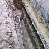 Exterior basementwaterproofing, Lakeshore, Ontario