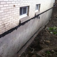 Exterior baseement waterproofing Amherstburg, Ontario