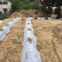 Septic system installation, Leamington, Ontario